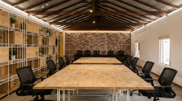 DAC Architects office, Kozhikode — office interior by MATEK